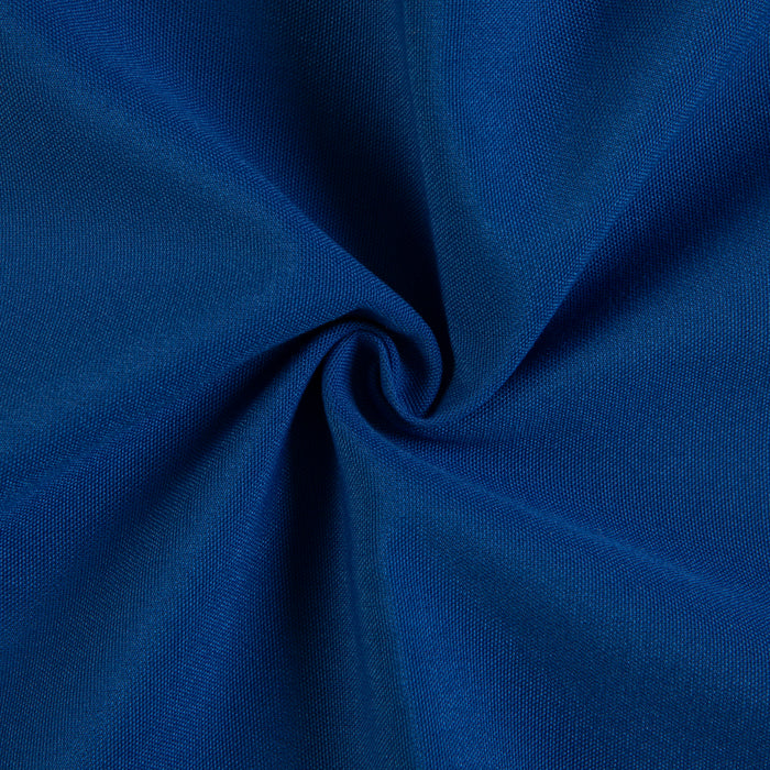 Gala Houseware Spun Polyester Dinner Napkins 18 x 18 inch - Royal Blue 12 Pack Solid Washable Cloth Napkins - Ideal for Events, Wedding, Party, Commercial and Home Use.