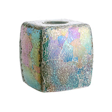 Charger l&#39;image dans la galerie, Mosaic Glass Tissue Holder Decorative Tissue Cover Square Box (Multi)
