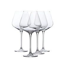 Charger l&#39;image dans la galerie, Lead Free Large Red Wine Crystal Glasses Set of 4 (29 oz)
