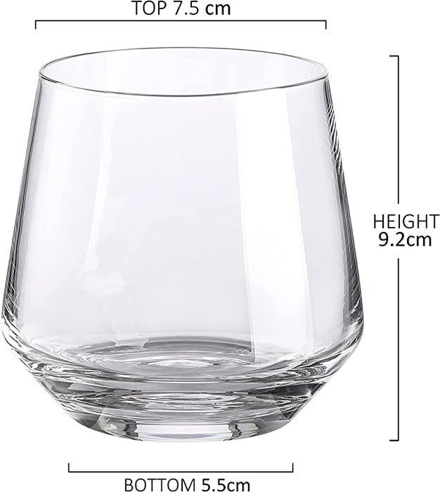 Gala Houseware 13 - OZ Drinking Glasses (Set of 6), Highball Glasses Tumblers for Mixed Drinks, Water, Juice, Beer, Cocktail, Wine, Kitchen Glassware Set, Excellent Gift, Glass Cups