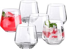 Load image into Gallery viewer, Gala Houseware 13 - OZ Drinking Glasses (Set of 6), Highball Glasses Tumblers for Mixed Drinks, Water, Juice, Beer, Cocktail, Wine, Kitchen Glassware Set, Excellent Gift, Glass Cups
