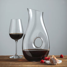 Load image into Gallery viewer, Hand Blown Lead-Free Crystal Wine Decanter (H. 30.6 cm)
